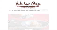 Desktop Screenshot of bebeloveokazu.com